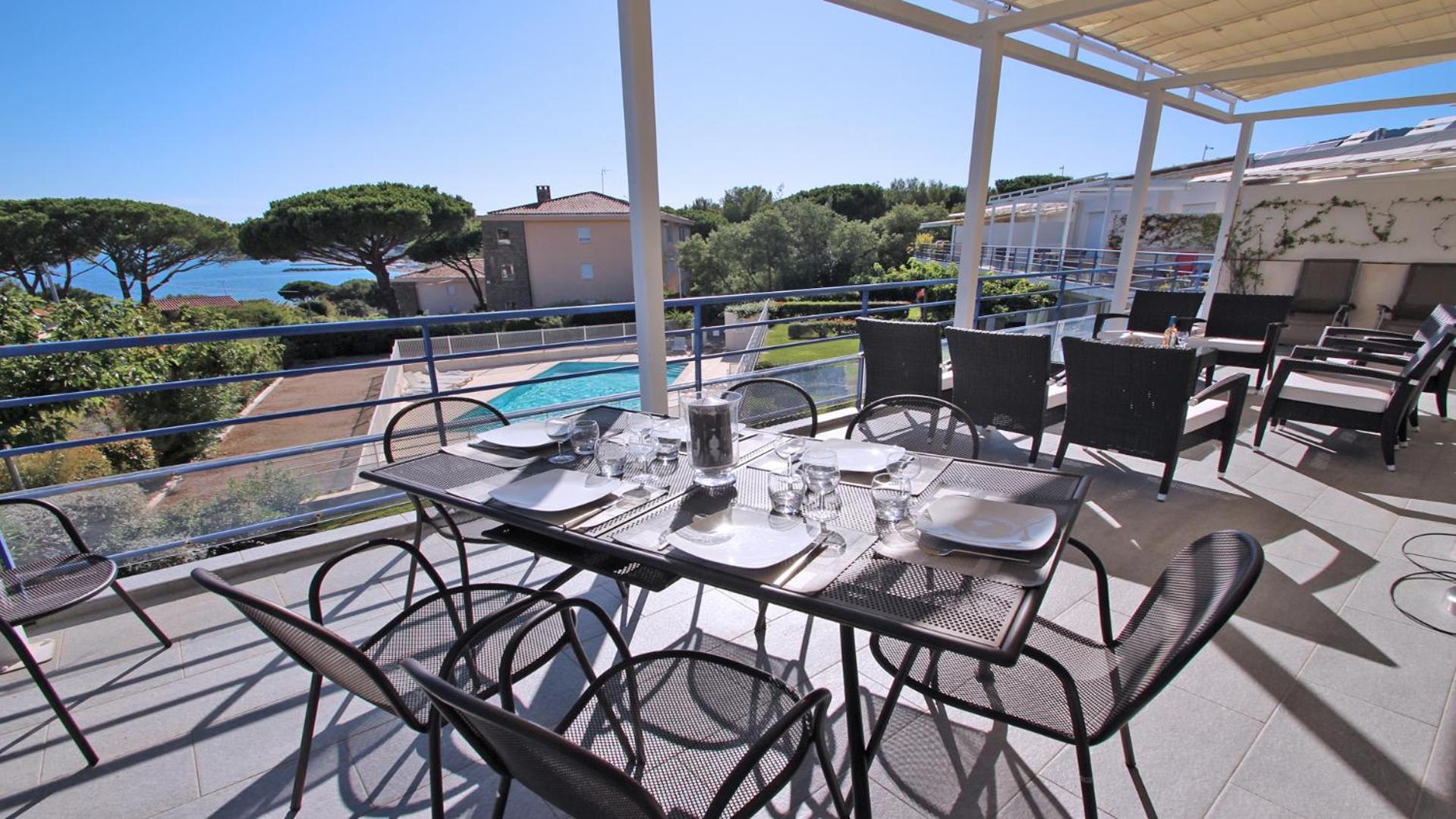 Les Terrasses De La Croisette Apartment Sainte-Maxime Exterior foto